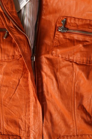 Dámska kožená bunda , Veľkosť M, Farba Oranžová, Cena  47,32 €
