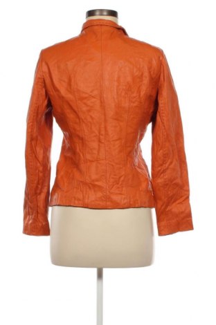 Damen Lederjacke, Größe M, Farbe Orange, Preis 58,08 €