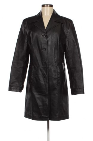 Γυναικείο δερμάτινο μπουφάν, Μέγεθος XL, Χρώμα Μαύρο, Τιμή 51,63 €