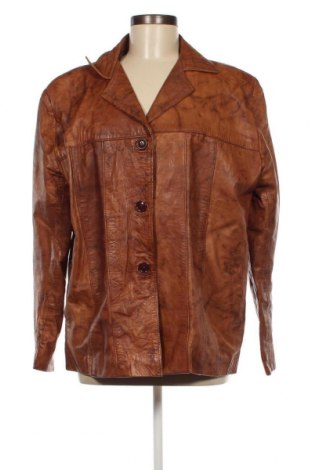 Dámska kožená bunda , Veľkosť L, Farba Hnedá, Cena  48,54 €