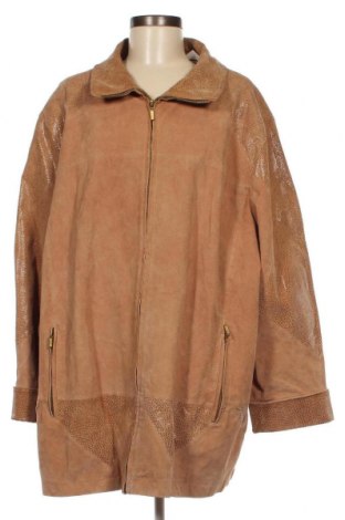 Damen Lederjacke, Größe 3XL, Farbe Beige, Preis 63,29 €