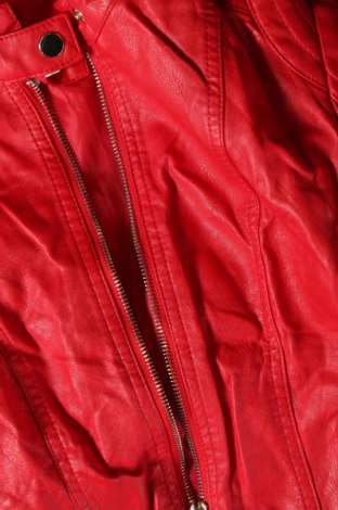 Dámská kožená bunda , Velikost L, Barva Červená, Cena  781,00 Kč