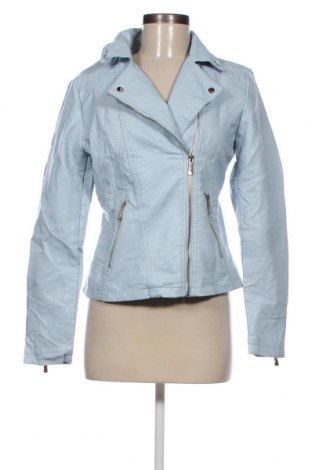 Damen Lederjacke, Größe L, Farbe Blau, Preis 26,60 €