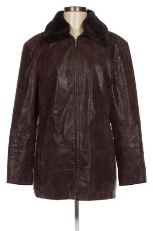 Damen Lederjacke, Größe XL, Farbe Braun, Preis 59,57 €