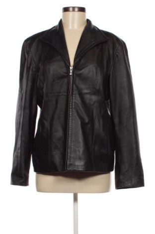 Dámská kožená bunda , Velikost L, Barva Černá, Cena  1 075,00 Kč