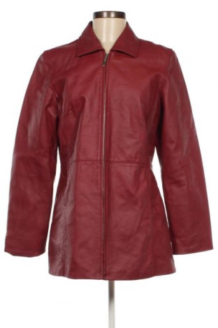 Damen Lederjacke, Größe M, Farbe Rot, Preis 58,08 €