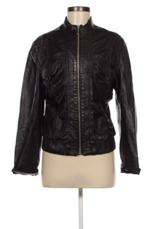 Damen Lederjacke, Größe XL, Farbe Schwarz, Preis 58,08 €