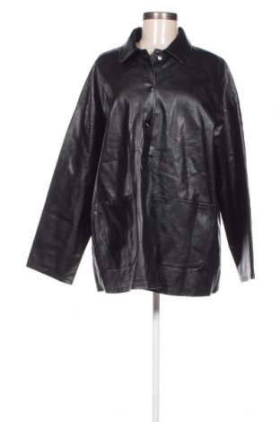 Dámská kožená bunda , Velikost L, Barva Černá, Cena  625,00 Kč
