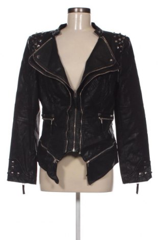 Dámska kožená bunda , Veľkosť XS, Farba Čierna, Cena  21,67 €