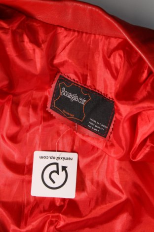 Damen Lederjacke, Größe M, Farbe Rot, Preis 41,03 €