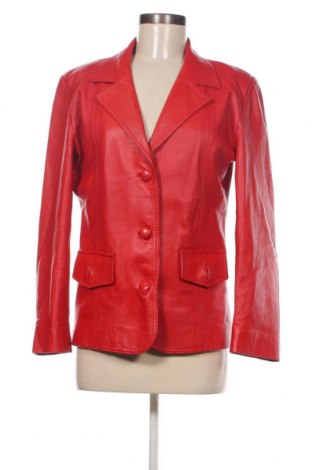 Damen Lederjacke, Größe M, Farbe Rot, Preis 41,03 €