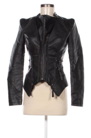 Dámska kožená bunda , Veľkosť S, Farba Čierna, Cena  14,72 €