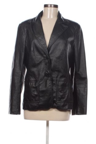 Damen Lederjacke, Größe L, Farbe Schwarz, Preis 36,30 €