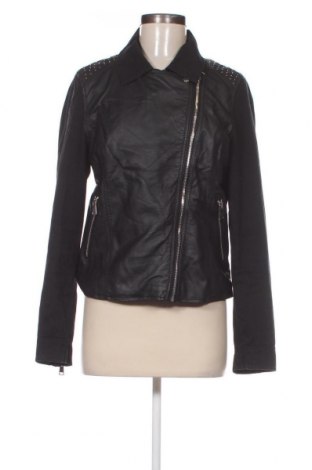 Γυναικείο δερμάτινο μπουφάν 17 & Co., Μέγεθος L, Χρώμα Μαύρο, Τιμή 16,67 €