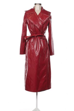 Γυναικείο δερμάτινο μπουφάν 8 by YOOX, Μέγεθος M, Χρώμα Κόκκινο, Τιμή 48,36 €