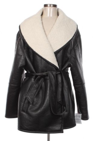 Γυναικείο δερμάτινο μπουφάν ASOS, Μέγεθος XXL, Χρώμα Μαύρο, Τιμή 62,16 €