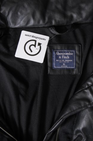 Γυναικείο δερμάτινο μπουφάν Abercrombie & Fitch, Μέγεθος XL, Χρώμα Μαύρο, Τιμή 37,11 €