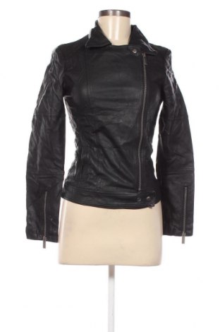 Dámska kožená bunda , Veľkosť S, Farba Čierna, Cena  21,67 €