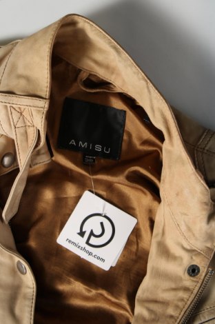 Dámská kožená bunda  Amisu, Velikost S, Barva Béžová, Cena  1 160,00 Kč