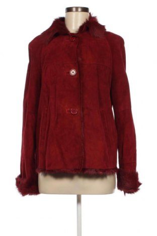Γυναικείο δερμάτινο μπουφάν Apart, Μέγεθος L, Χρώμα Κόκκινο, Τιμή 111,83 €