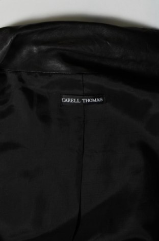 Γυναικείο δερμάτινο μπουφάν Carell Thomas, Μέγεθος M, Χρώμα Μαύρο, Τιμή 61,28 €