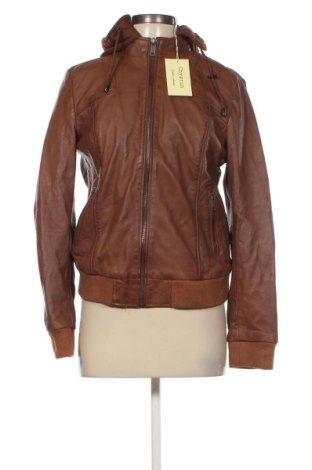 Dámska kožená bunda  Chyston, Veľkosť XL, Farba Hnedá, Cena  146,29 €