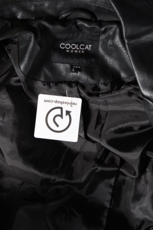 Geacă de piele pentru femei CoolCat, Mărime L, Culoare Negru, Preț 71,05 Lei