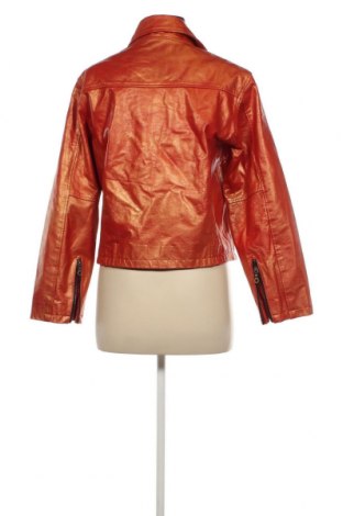 Damen Lederjacke Dakota, Größe M, Farbe Orange, Preis 46,73 €