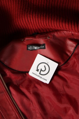 Damen Lederjacke Elements, Größe M, Farbe Rot, Preis € 54,36