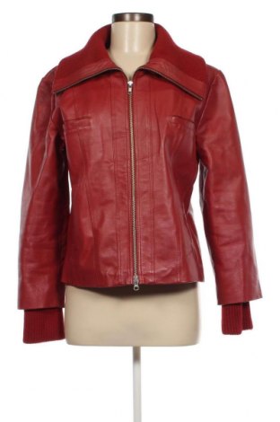 Damen Lederjacke Elements, Größe M, Farbe Rot, Preis 54,36 €