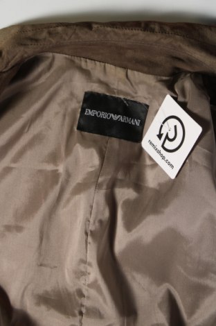 Dámska kožená bunda  Emporio Armani, Veľkosť L, Farba Zelená, Cena  64,85 €