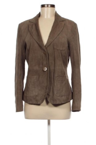 Dámska kožená bunda  Emporio Armani, Veľkosť L, Farba Zelená, Cena  187,74 €