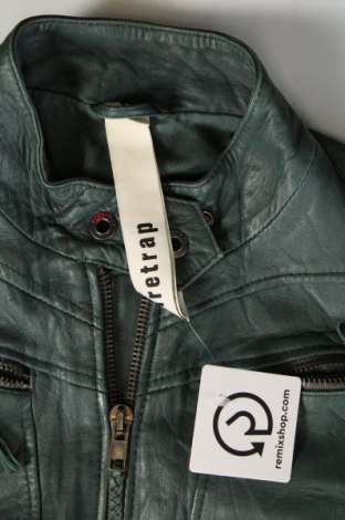 Dámská kožená bunda  Firetrap, Velikost S, Barva Zelená, Cena  1 810,00 Kč