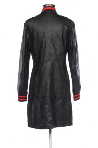 Γυναικείο δερμάτινο μπουφάν G-maxx, Μέγεθος L, Χρώμα Μαύρο, Τιμή 24,25 €