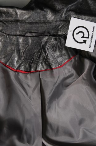 Γυναικείο δερμάτινο μπουφάν Gerry Weber, Μέγεθος M, Χρώμα Ασημί, Τιμή 18,09 €