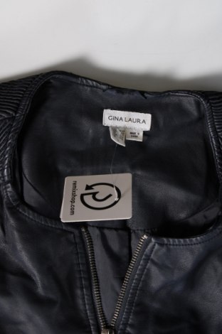 Γυναικείο δερμάτινο μπουφάν Gina Laura, Μέγεθος XL, Χρώμα Μπλέ, Τιμή 13,92 €