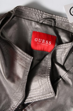 Dámska kožená bunda  Guess, Veľkosť M, Farba Sivá, Cena  35,04 €