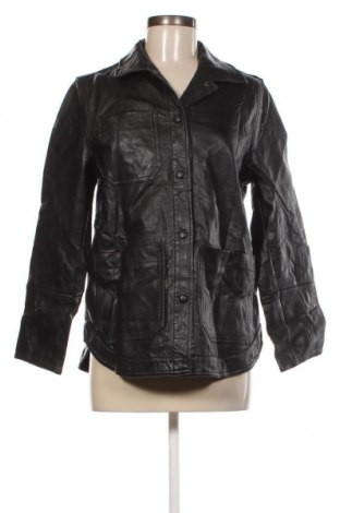 Dámska kožená bunda  H&M, Veľkosť XS, Farba Čierna, Cena  16,11 €