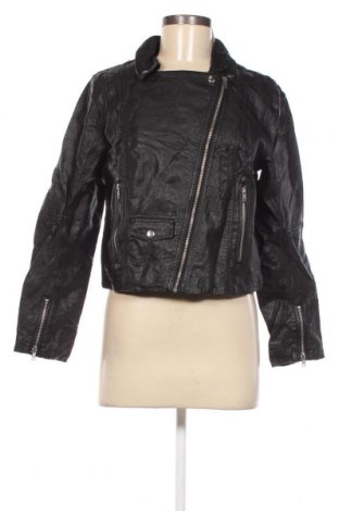 Damen Lederjacke H&M, Größe S, Farbe Schwarz, Preis 27,28 €