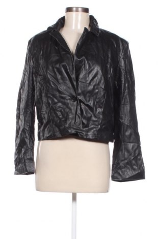 Γυναικείο δερμάτινο μπουφάν H&M Divided, Μέγεθος M, Χρώμα Μαύρο, Τιμή 23,64 €