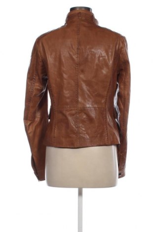 Damen Lederjacke Hallhuber, Größe M, Farbe Braun, Preis 50,33 €