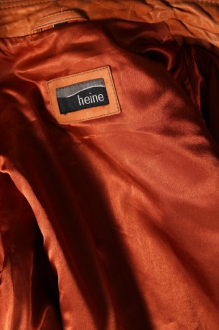 Damen Lederjacke Heine, Größe M, Farbe Orange, Preis € 62,69