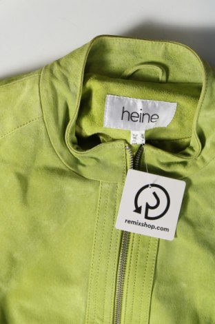 Damen Lederjacke Heine, Größe L, Farbe Grün, Preis € 77,62