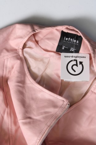 Damen Lederjacke Lefties, Größe S, Farbe Rosa, Preis € 21,48