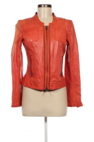 Dámska kožená bunda  Marc Cain, Veľkosť M, Farba Oranžová, Cena  324,27 €