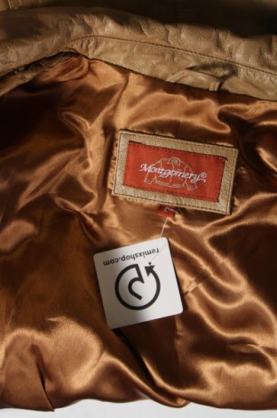 Γυναικείο δερμάτινο μπουφάν Montgomery, Μέγεθος L, Χρώμα Καφέ, Τιμή 58,71 €