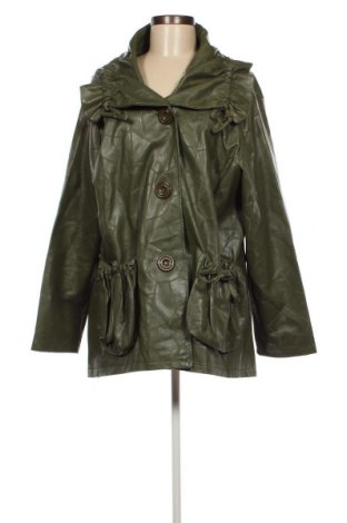 Dámska kožená bunda  Moonshine, Veľkosť M, Farba Zelená, Cena  18,60 €