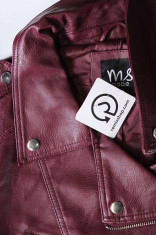 Damen Lederjacke Ms Mode, Größe 3XL, Farbe Rot, Preis 34,10 €