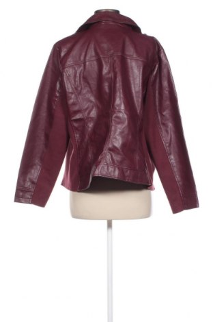 Dámská kožená bunda  Ms Mode, Velikost 3XL, Barva Červená, Cena  781,00 Kč