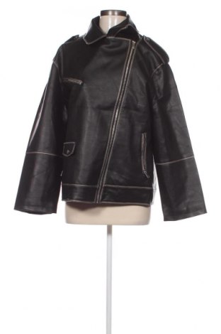 Dámska kožená bunda  NA-KD, Veľkosť S, Farba Čierna, Cena  20,42 €